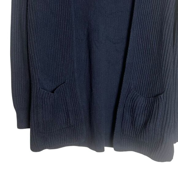 Madewell 100% cotton black open cardigan - Picture 6 of 7